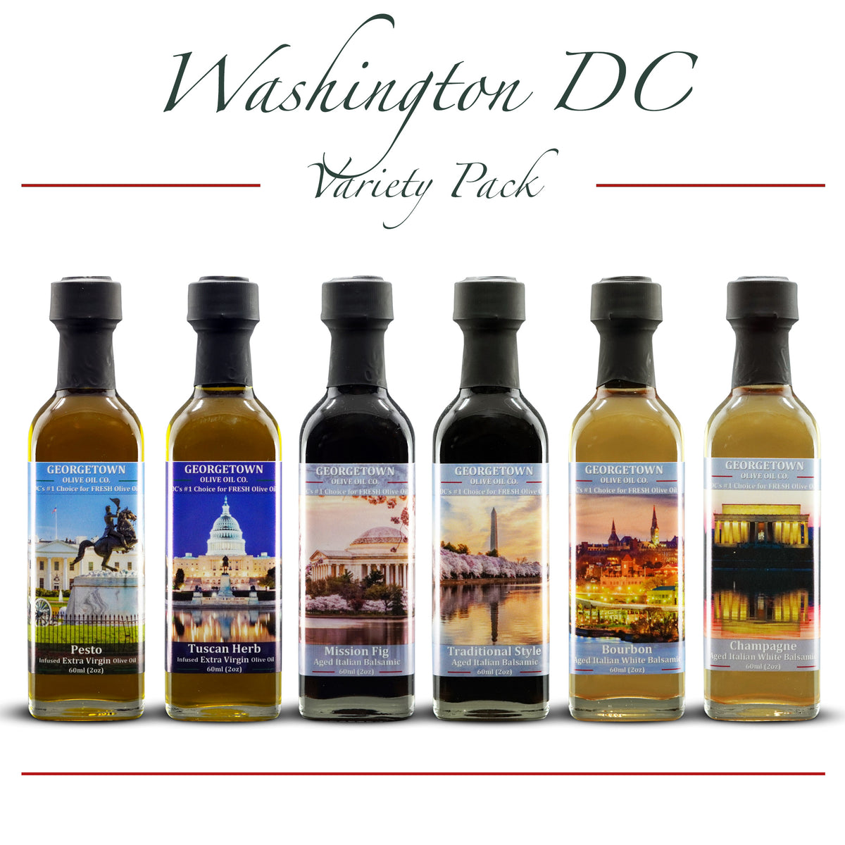 Oil And Vinegar Gift Pack | Washington DC | Georgetown Olive Oil Co.