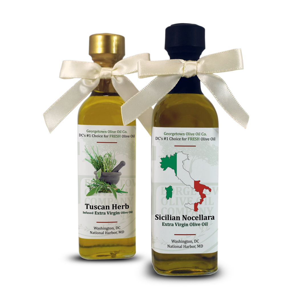 Decorated Bottle | Olive Oil And Balsamic Vinegar Favors – Georgetown ...