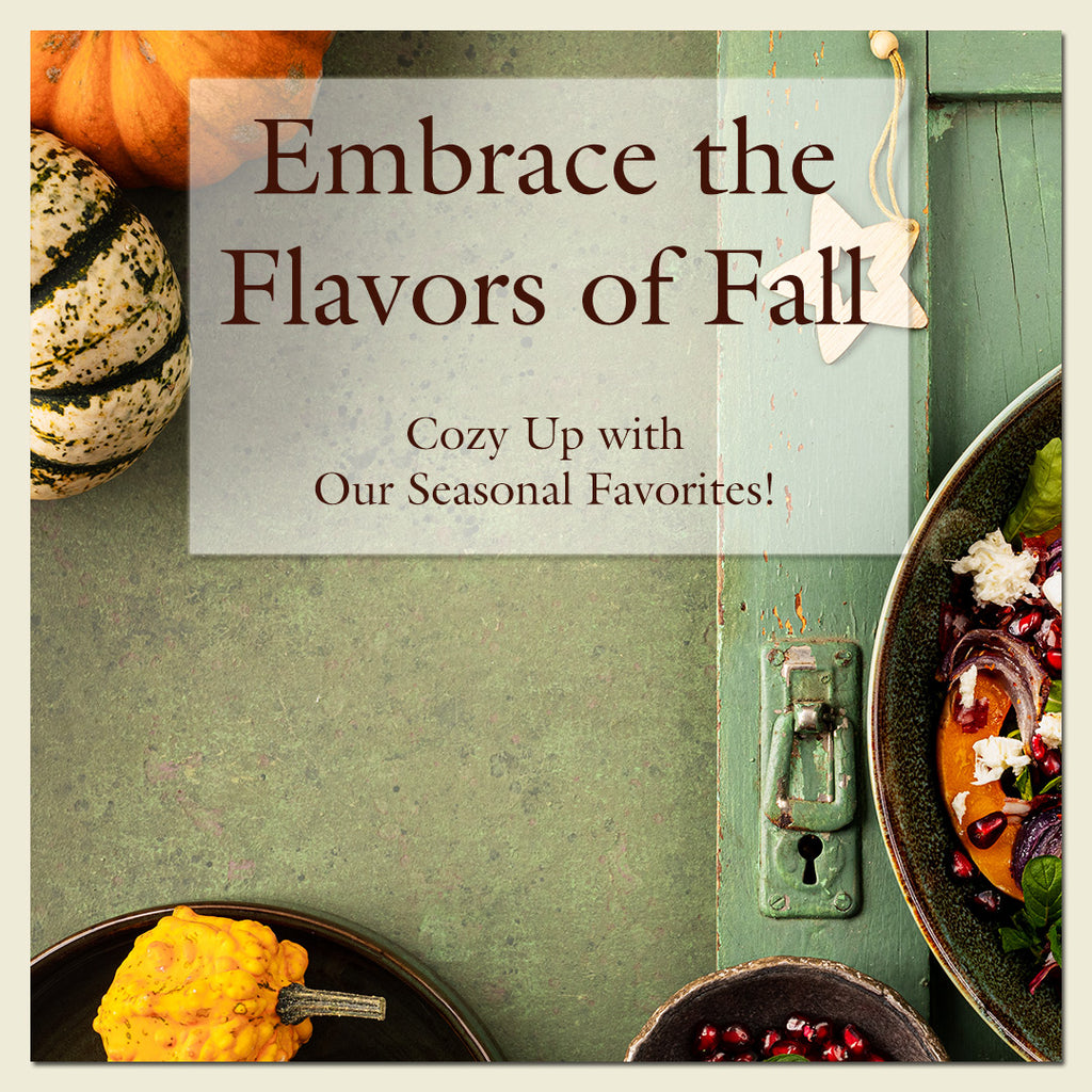 Georgetown Olive Oil Co. Fall Flavor Balsamics and Extra Virgin Olive Oil