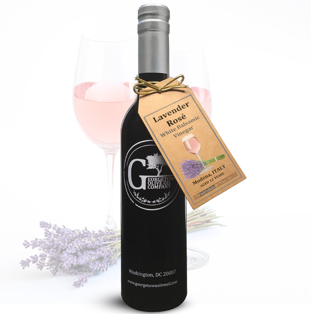 Lavender Rosé White Balsamic Vinegar | Barrel Aged, Modena ITALY Georgetown Olive Oil Co.