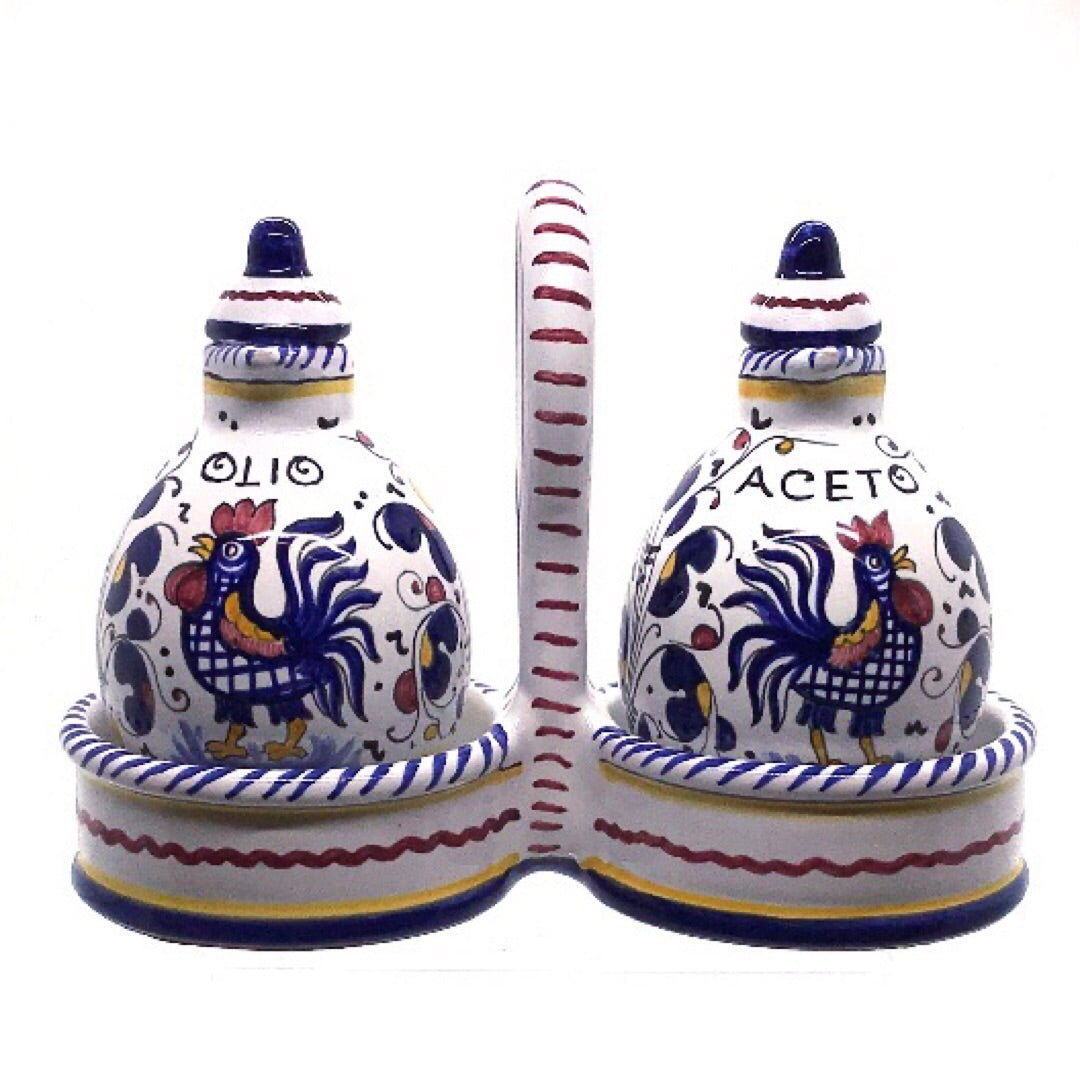 Artistica - Deruta of Italy Ceramics - Olive Oil Dispenser Bottles